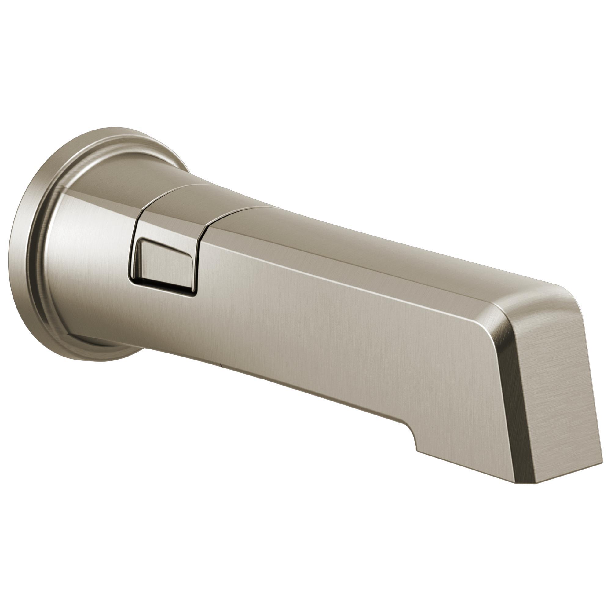 Brizo® RP92042NK Diverter Tub Spout, 8-11/16 x 3-5/8 in, For Use With: Levoir™ Tempassure® Model T60098 Thermostatic Valve Only Trim, Solid Brass, Luxe Nickel, Domestic