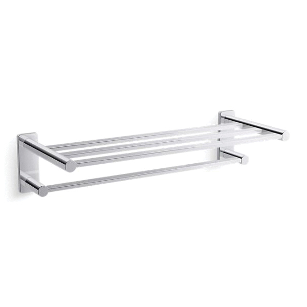Kohler® 23530-CP K-23530 Parallel™ Hotelier, 26-1/16 in L x 10-3/16 in W x 5-15/16 in H, 4 Bars