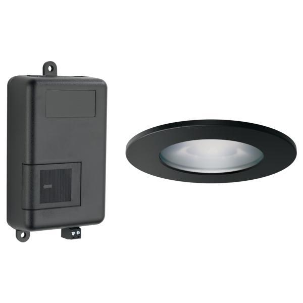 Brizo® 8SP-MU-4-BL LED Light Chromatherapy System and Trim Ring, For Use With 8CB-600/8CH-600 and 8CN-600 control, 60 Watt Incandescent Bulb, Matte Black