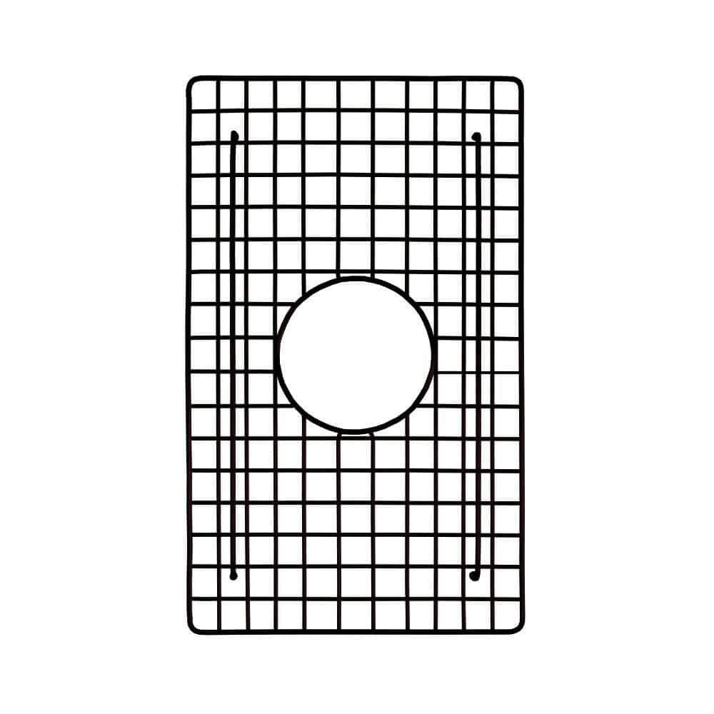 Native Trails GR1710-MB Bottom Grid, 10-1/4 in L x 17-1/4 in W x 1/4 in H, Matte Black, Import