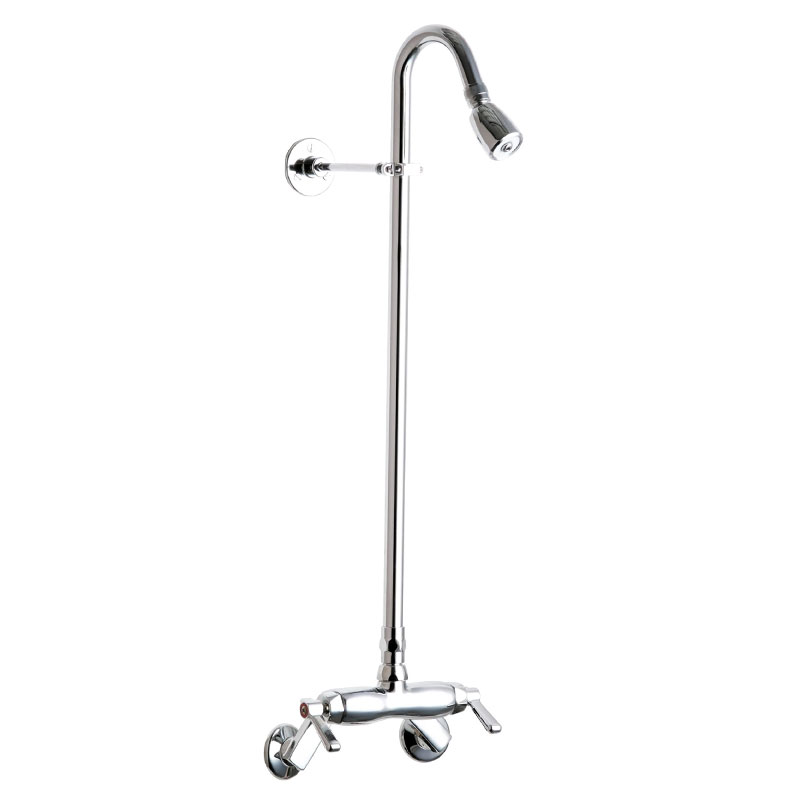 Outdoor Shower Company WMHC-756-CP Wall Mount Hot & Cold Shower