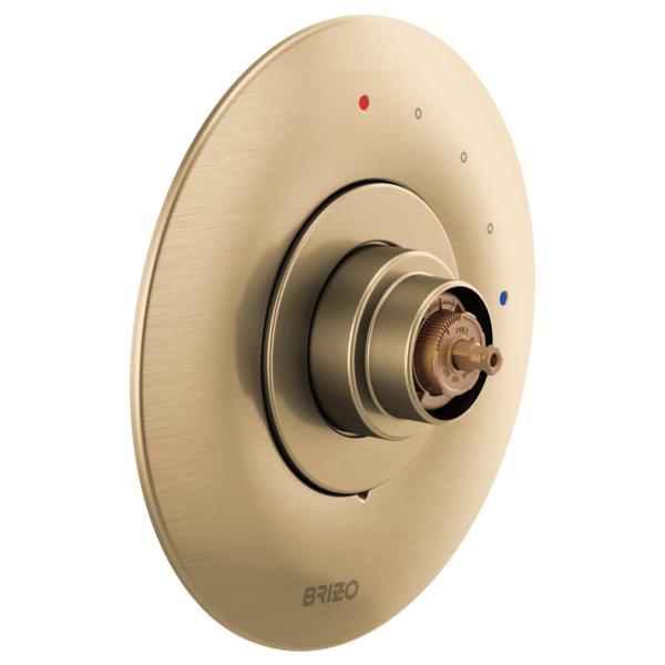 Brizo® T60P075-GLLHP Monitor® 14 Series Valve Trim Only, Luxe Gold