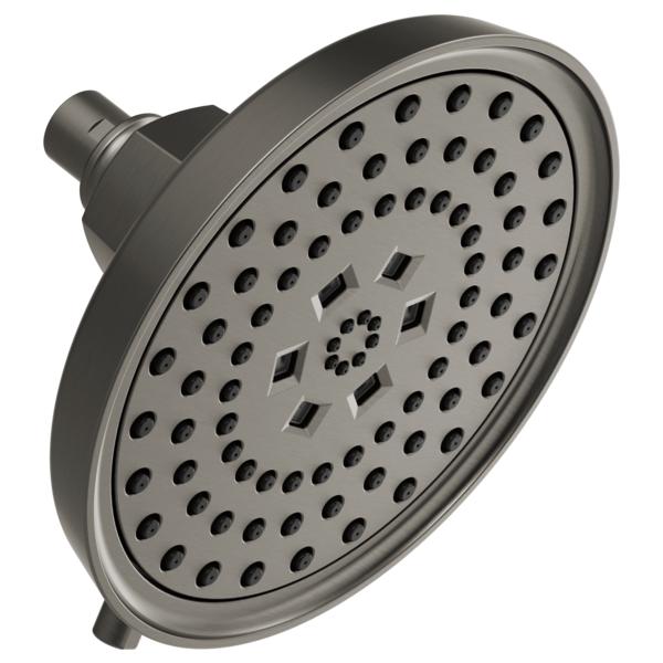 Brizo® 87476-SL-2.5 Invari™ Shower Head, 2.5 gpm Max Flow, 4 Sprays, 3.06 in L x 4 in W x 10.75 in H Head, Import