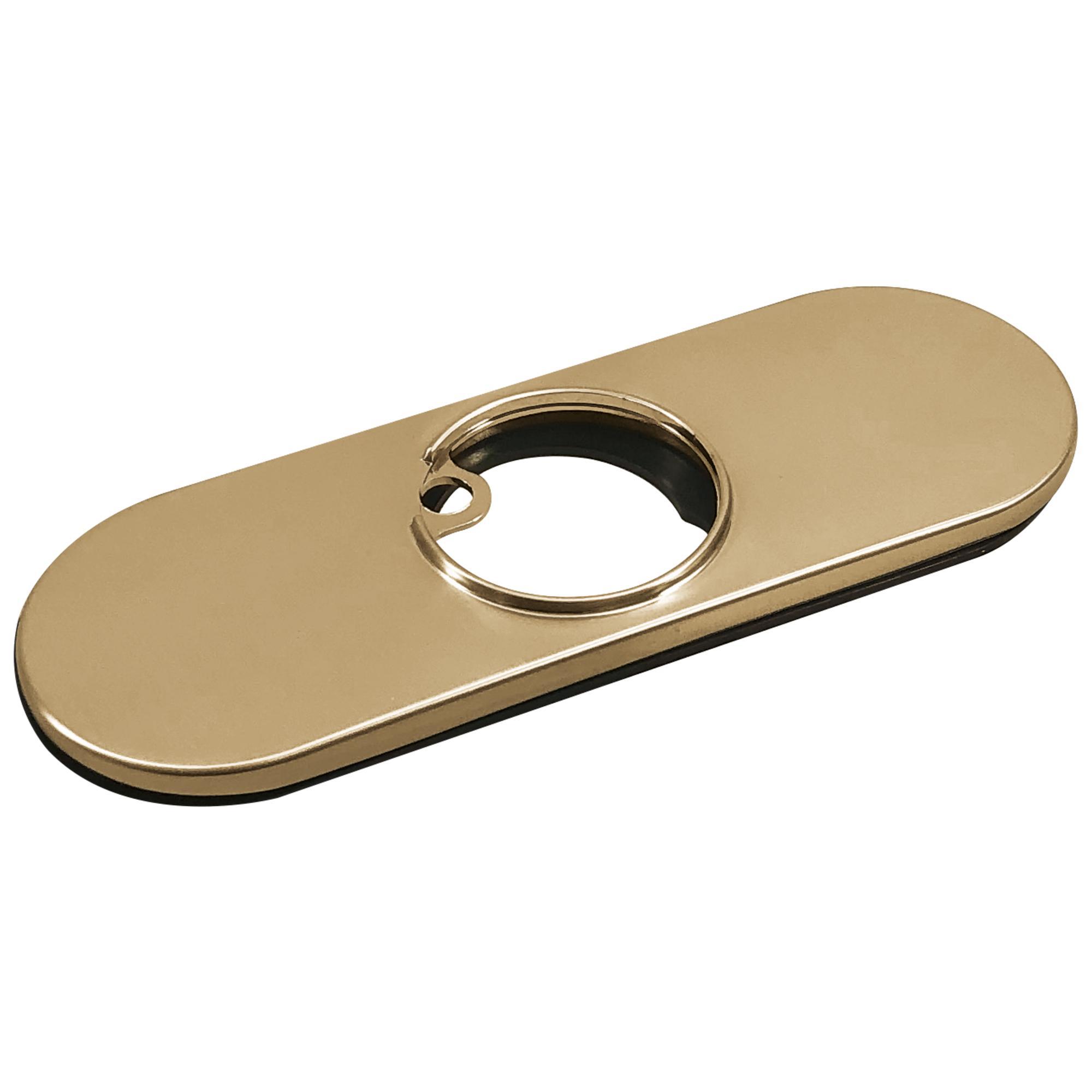DELTA® RP100091CZ Modern/Contemporary Escutcheon, For Use With Trinsic® Single Handle Bathroom Faucet, Zinc, Champagne Bronze, Import