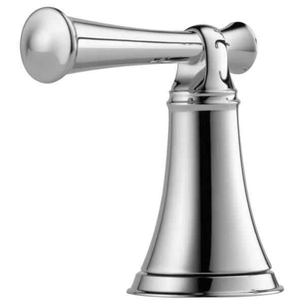 Brizo® HL505-PC Baliza® Lever Handle Kit, For Use With Model 65305LF-LHP Widespread Bathroom Faucet, Brass, Polished Chrome, Import