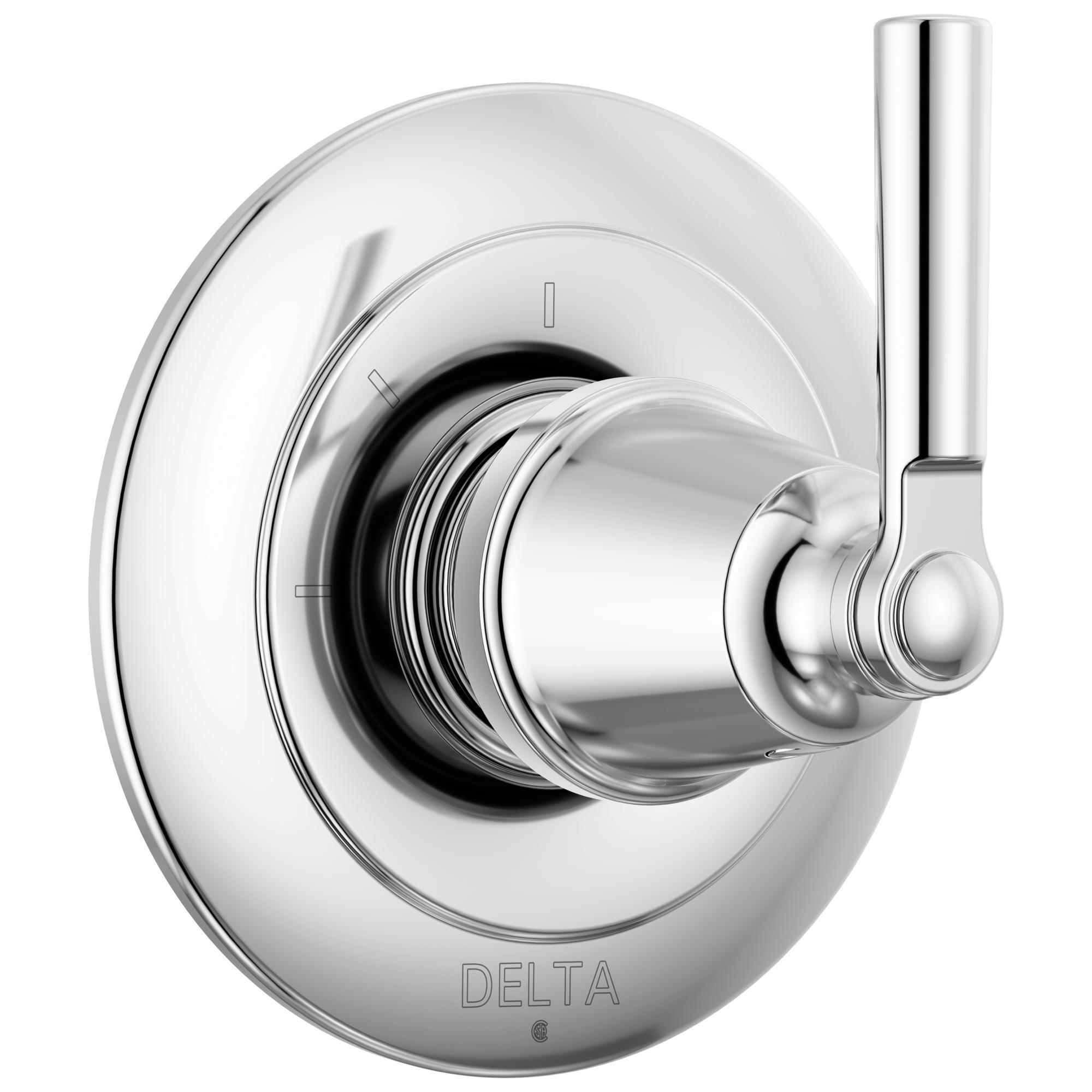 DELTA® T11835 3-Setting 2-Port Shower Diverter, Chrome