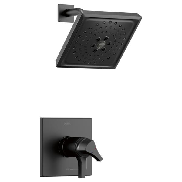 DELTA® T17T274-BL 17T Shower Trim, 1.75 gpm Shower, Matte Black