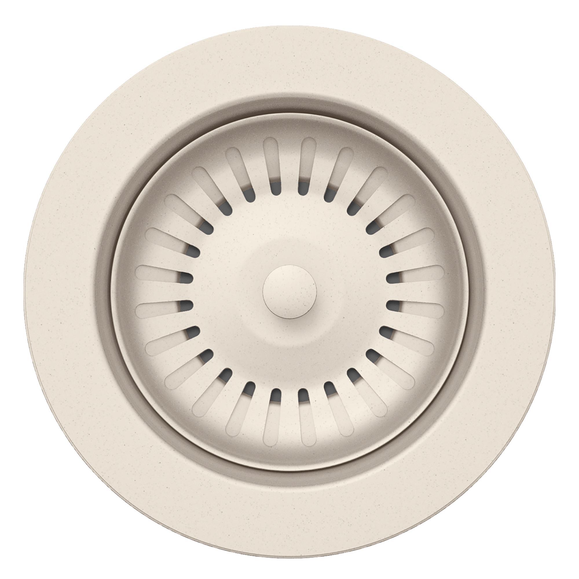 Blanco 203443 Disposal Flange, 4-1/2 in L, For Use With 3-1/2 in Drain Kitchen Sinks, Metal, Soft White, Import