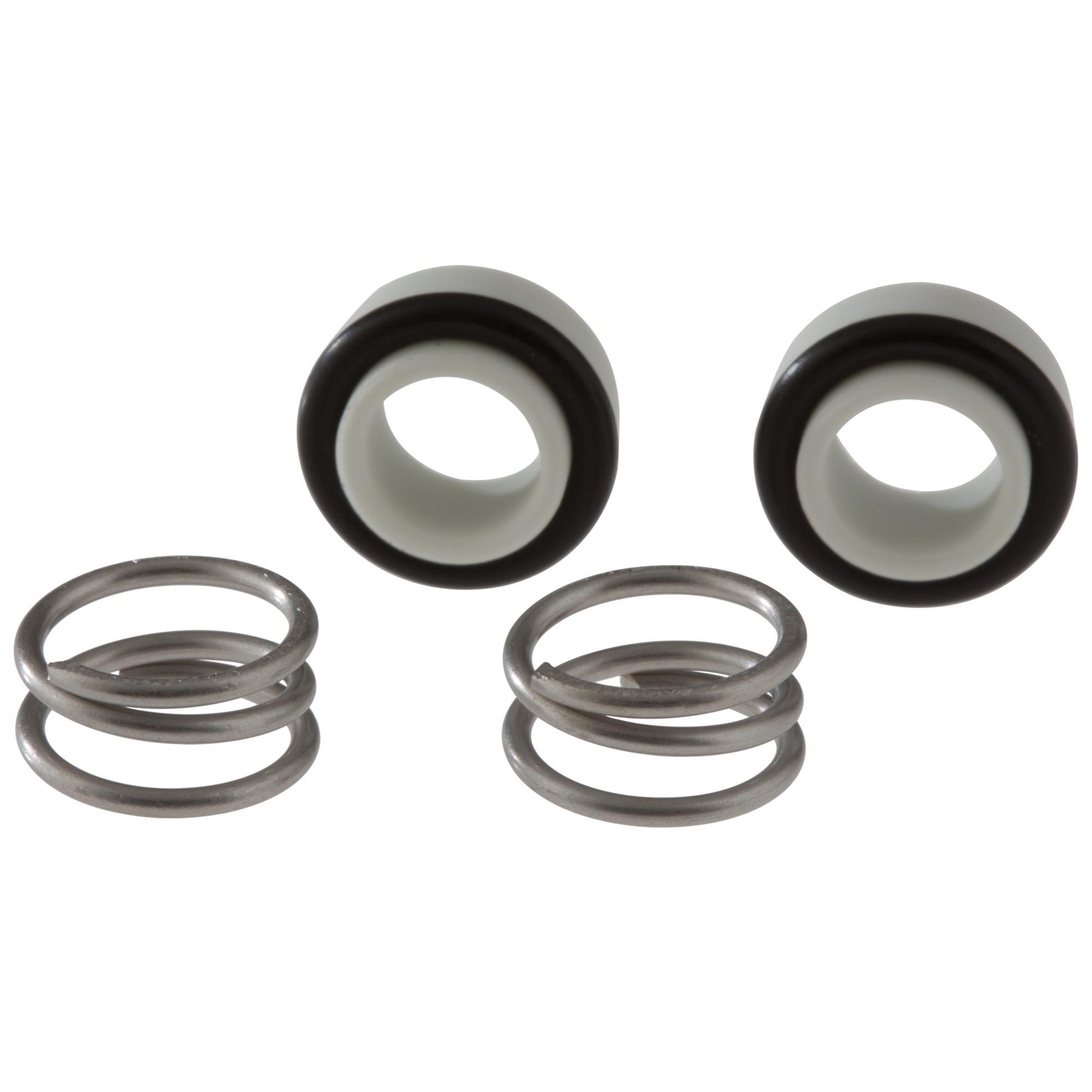 DELTA® RP10700 Seats and Seal, For Use With DRP8230 Ceramic Stem Unit, Ceramic, Polished Chrome, Import