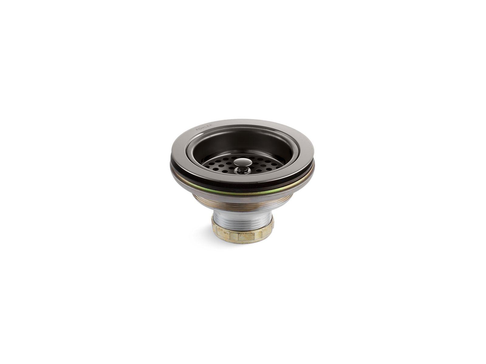 Kohler® 8799-TT 8799 Strainer Basket Sink Drain, Solid-Brass