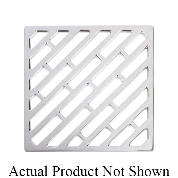 Newport Brass® 233-408/03N Decorative Square Shower Drain Trim Plate, Solid Brass