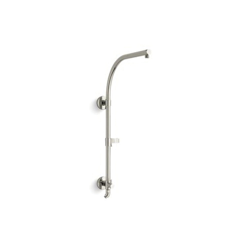 Kohler® 45211-SN HydroRail® Arched Shower Column, 17-15/16 in L Shower Arm, Wall Mount Installation