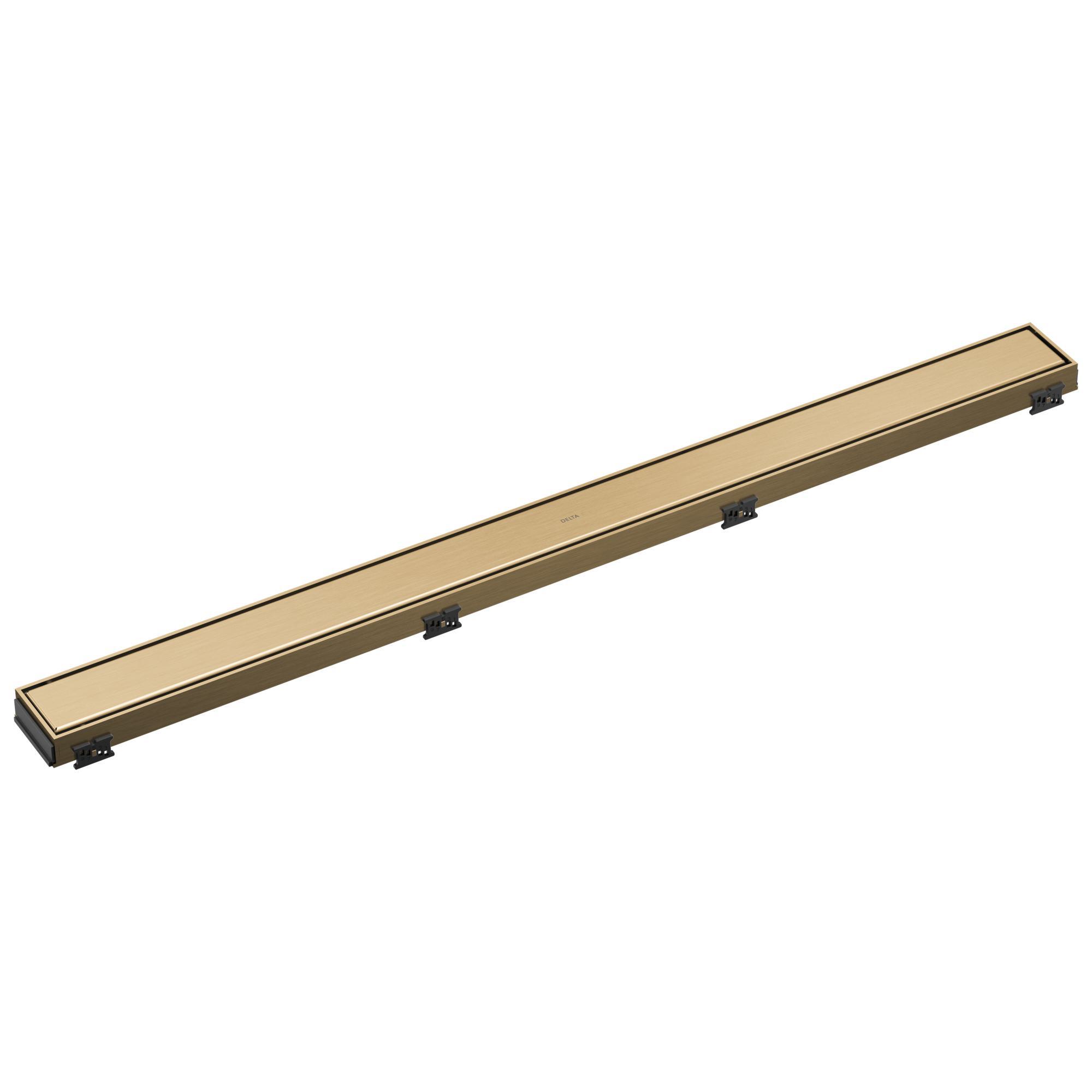 DELTA® DT0733613-CZ Linear Shower Drain Trim, 33-13/16 in L 2-11/16 in W, Import