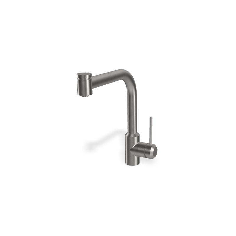 Graff® G-4625-LM41K-SN Pull-Out Kitchen Faucet, Steelnox®  (Satin Nickel)