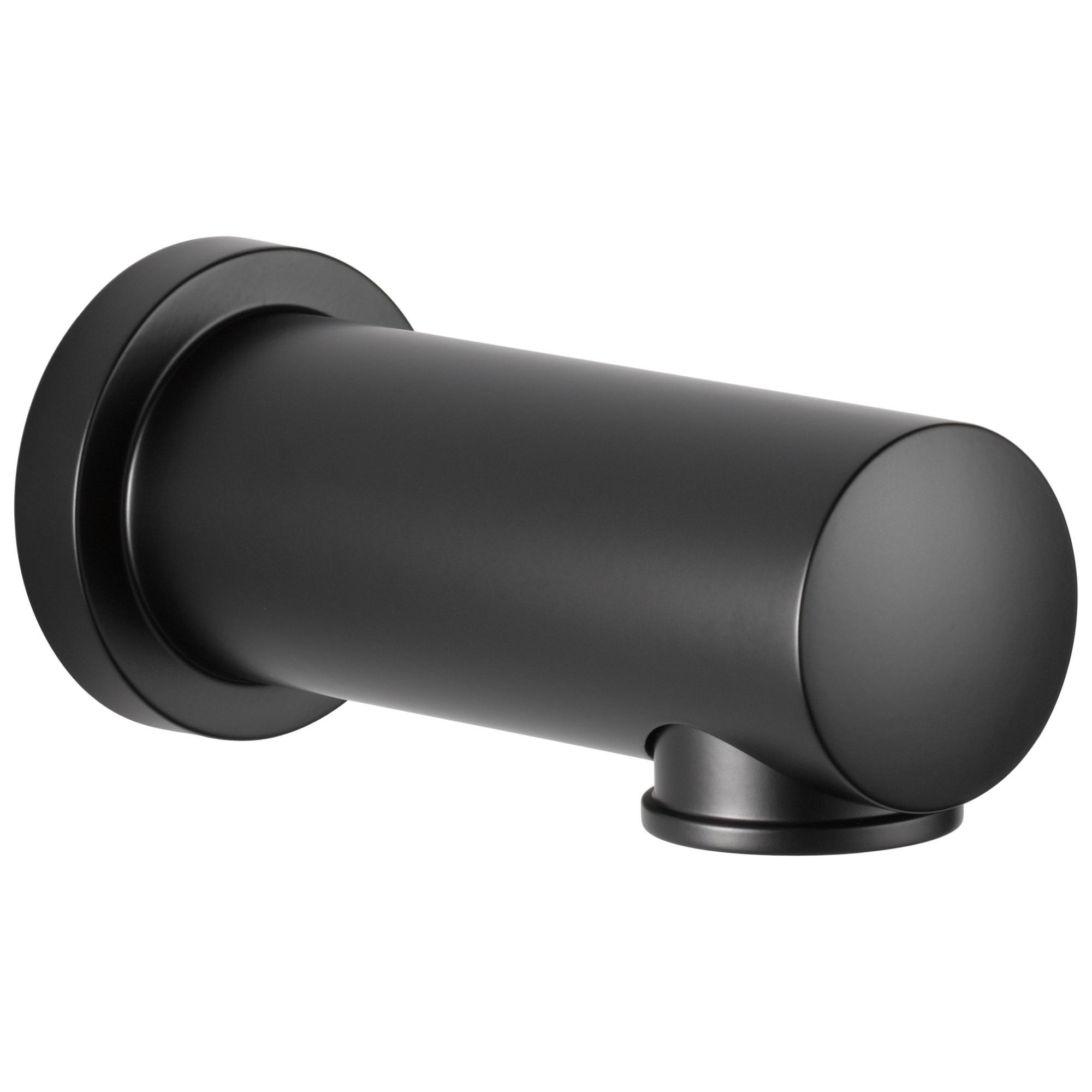 Brizo® RP54874BL Odin™ Tub Spout Assembly, For Use With Euro T60P220 Pressure Balance Shower, Matte Black, Import, Residential