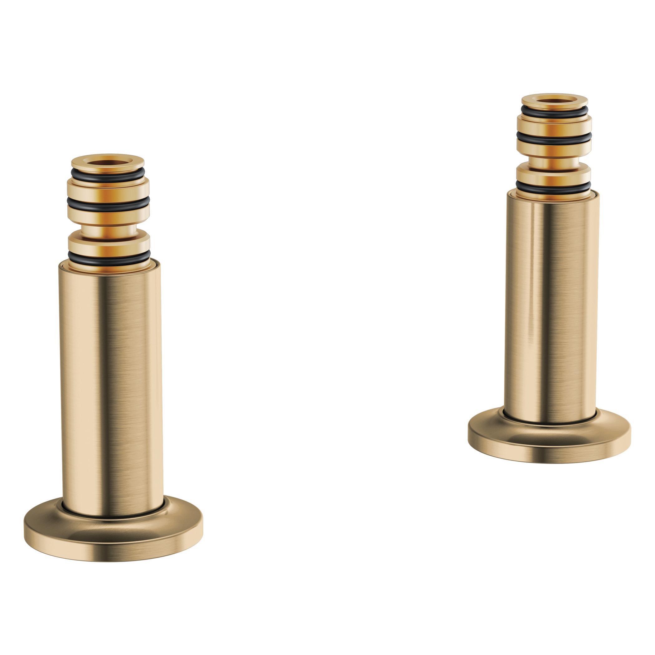 Brizo® T71765-GL Kintsu™ Tub Filler Union, Solid Brass, Luxe Gold, Import