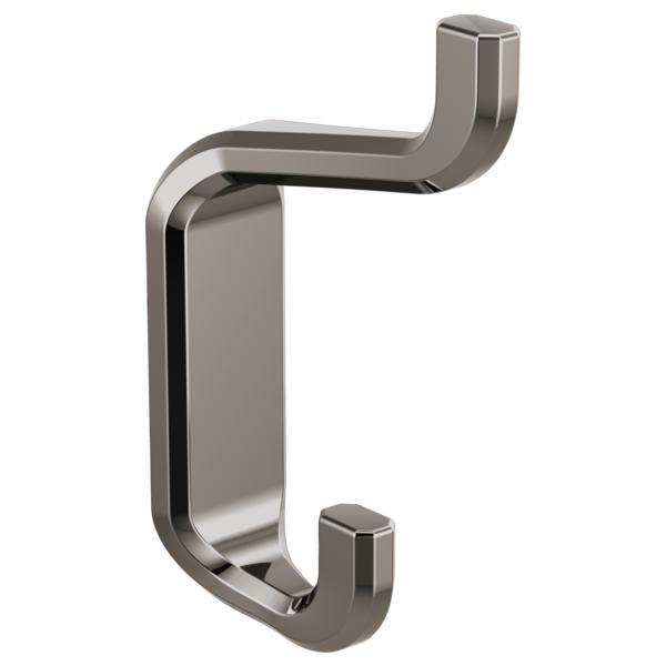Brizo® 693598-BNX Levoir™ Bath Hardware Robe Hook, (2) Hooks, 5.81 in OAH x 1.31 in OAW, Import