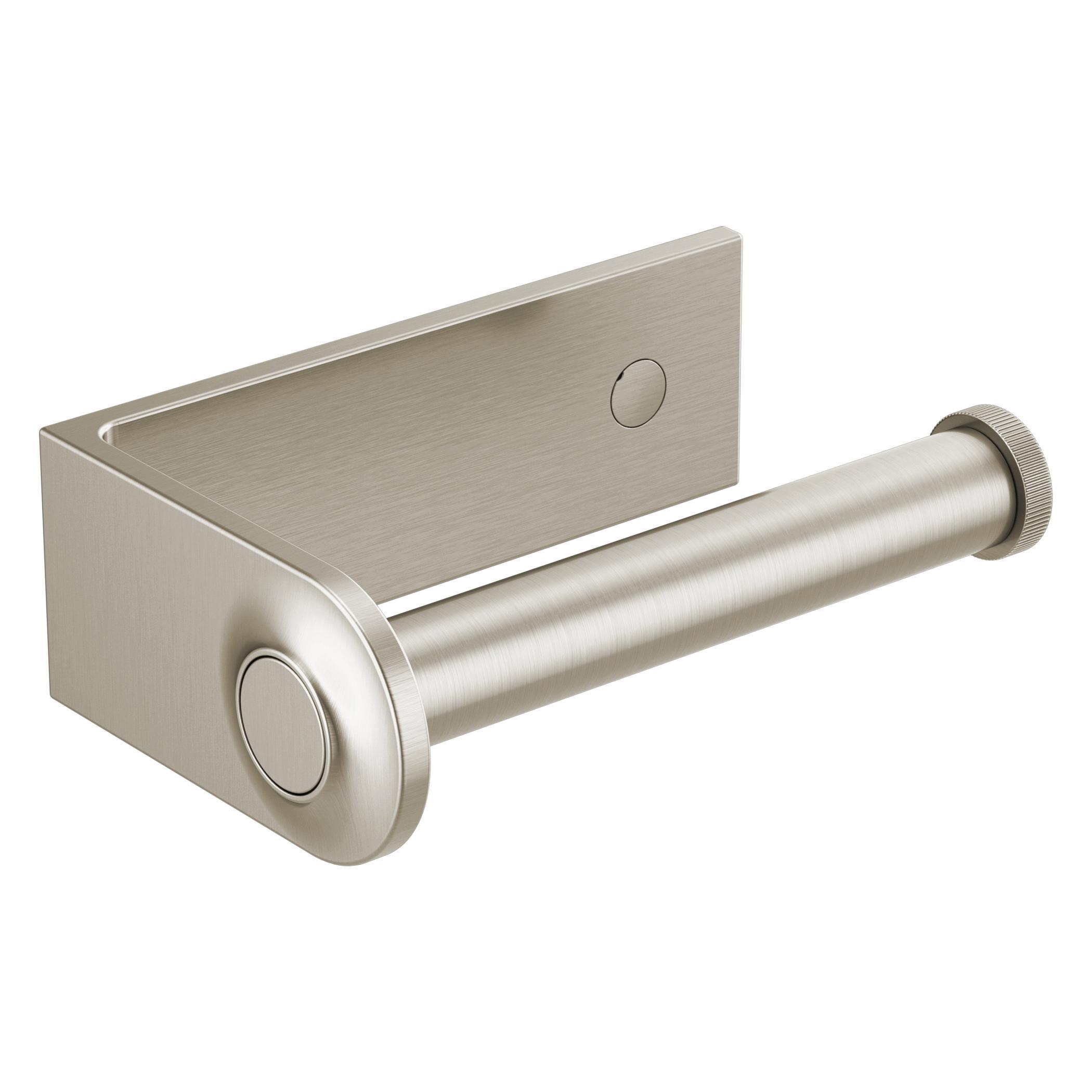 Brizo® 695006-NK Kintsu™ Open Post Tissue Holder, 2 in H, Metal, Luxe Nickel, Import