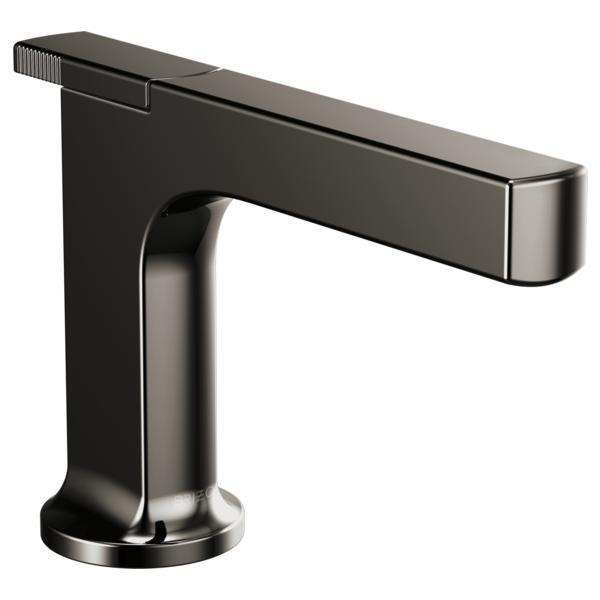 Brizo® 65006LF-BNX-ECO Kintsu™ Lavatory Faucet, 1.2 gpm at 60 psi Flow Rate, 3-13/16 in H Spout, 1 Handle, 1 Faucet Hole, Brilliance® Black Onyx