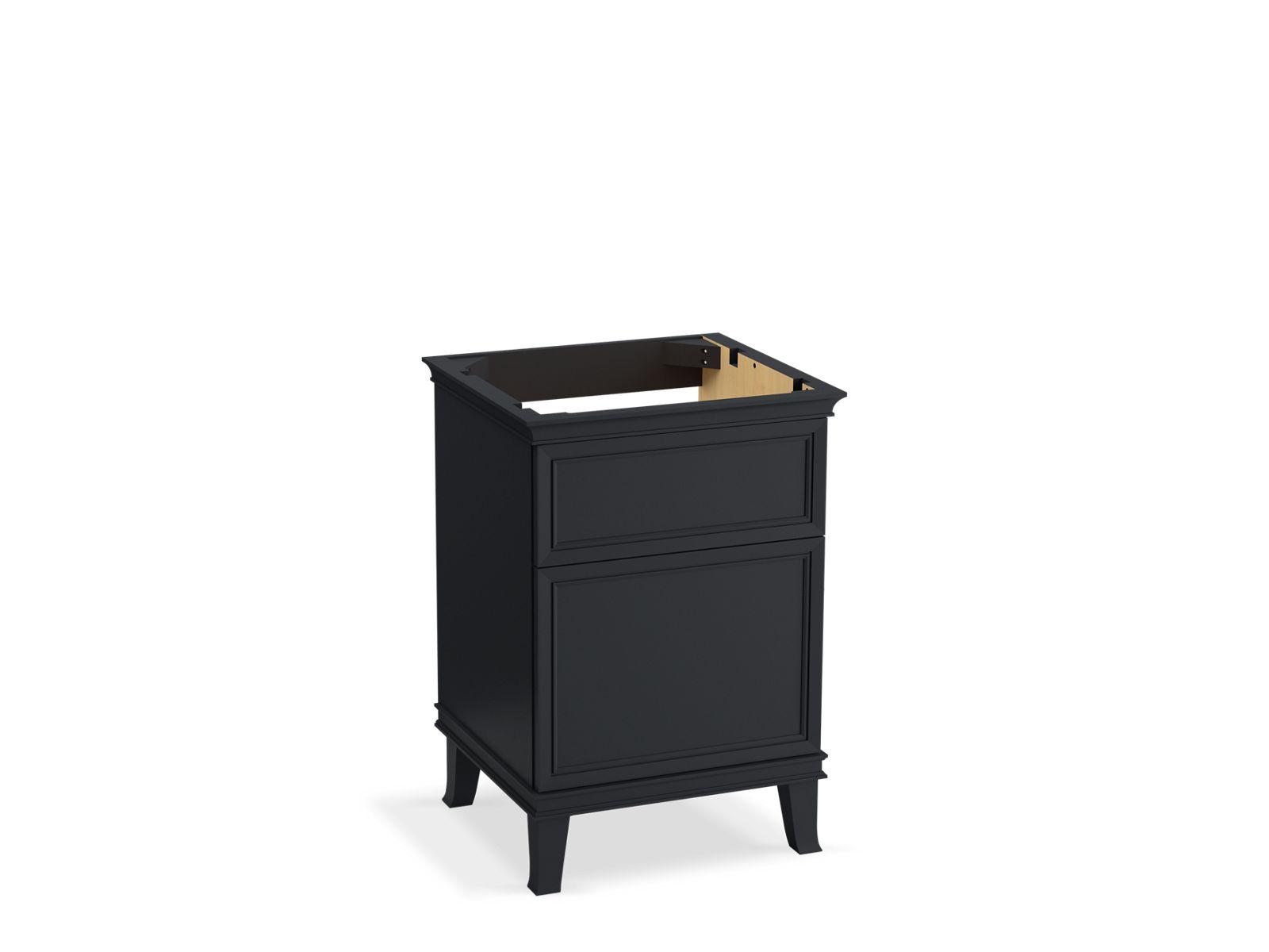 Kohler® 29469-1WX Artifacts™ Vanity Cabinet, 34-1/2 in OAH x 24 in OAW x 21-7/8 in OAD, Floor Mounting, Slate Grey Cabinet