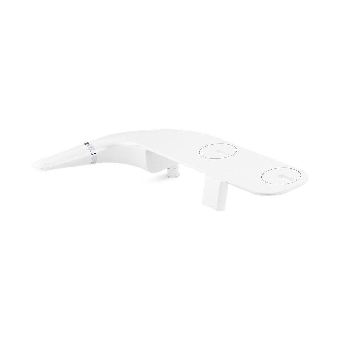 Kohler® 22860-0 22860 PureWash® M100 Toilet Seat Attachment, For Use With Elongated Toilets, Plastic, White