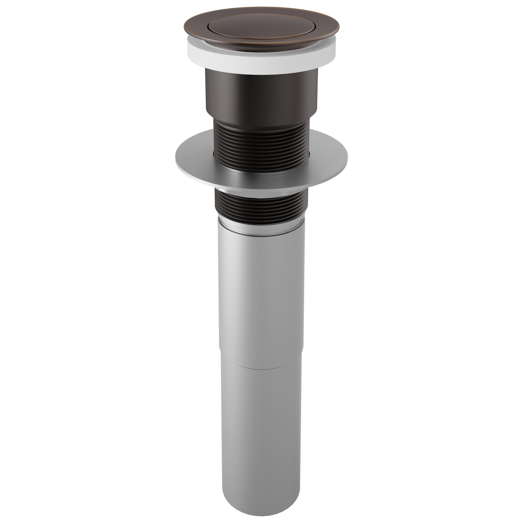 Brizo® RP81627RB Pushbutton Activated Pop-Up Drain Assembly, Venetian Bronze, Brass Drain