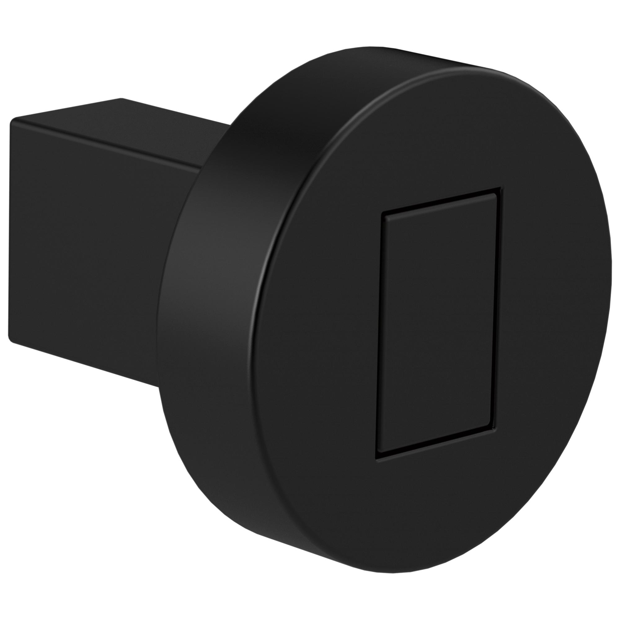 Brizo® 699235-BL Litze® Drawer Knob, Zinc, Matte Black, Import