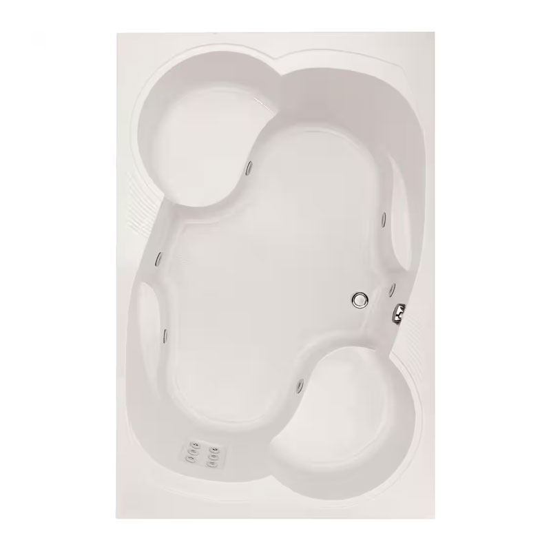 Hydro Systems MAK7548AWP-WHI Makyla