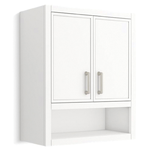 Kohler® 33583-ASB-0 Winnow™ Wall Cabinet, 24 in OAW x 28 in OAH, MDF/Solid Wood, White