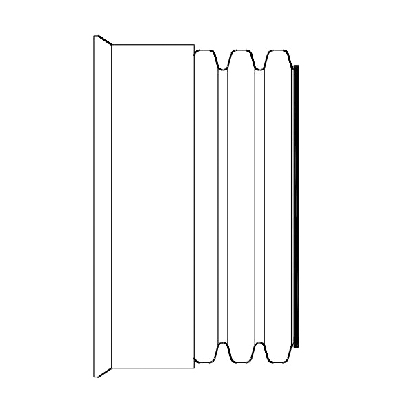 ADS&reg; 15 in N-12 Water-Tight End Cap 1501AN65B