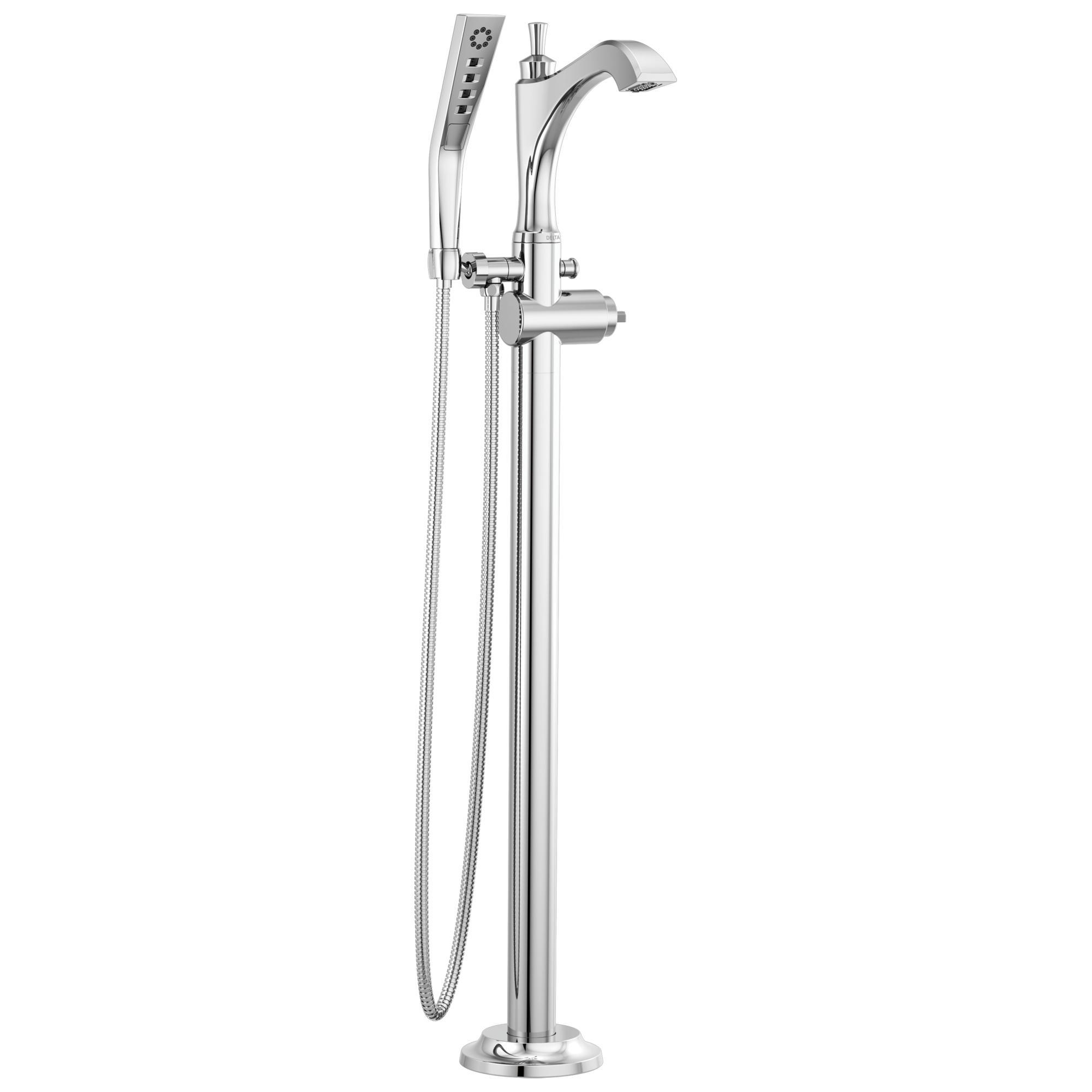 DELTA® T4756-LHP-FL Dorval™ Tub Filler Trim, Polished Chrome, Commercial/Residential