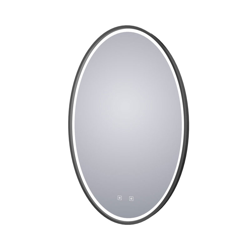 Electric Mirror Brilliance BRI-2436-BK05 LED Lighted Mirror 24" X 36" X 2.13"