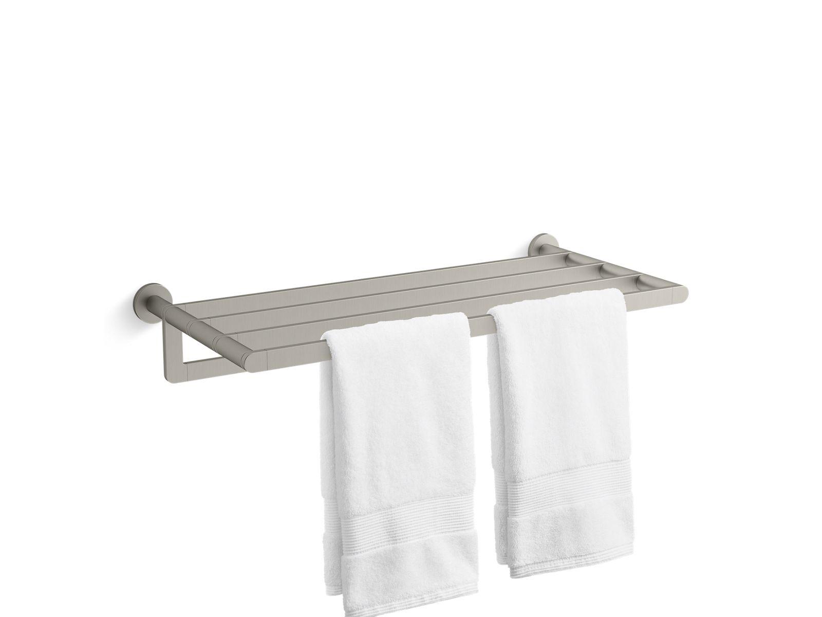 Kohler® 73157-BN 73157 Composed® Hotelier Towel Bar, 24 in L 3-7/16 in W 11-13/16 in H