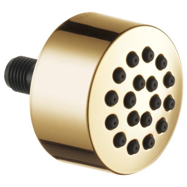 Brizo® SH84103-PG HydraChoice Max® Spray Head, Full Body/H2OKinetic® Spray, 1.5 gpm Max Flow, Round Head, Wall Mount, Import