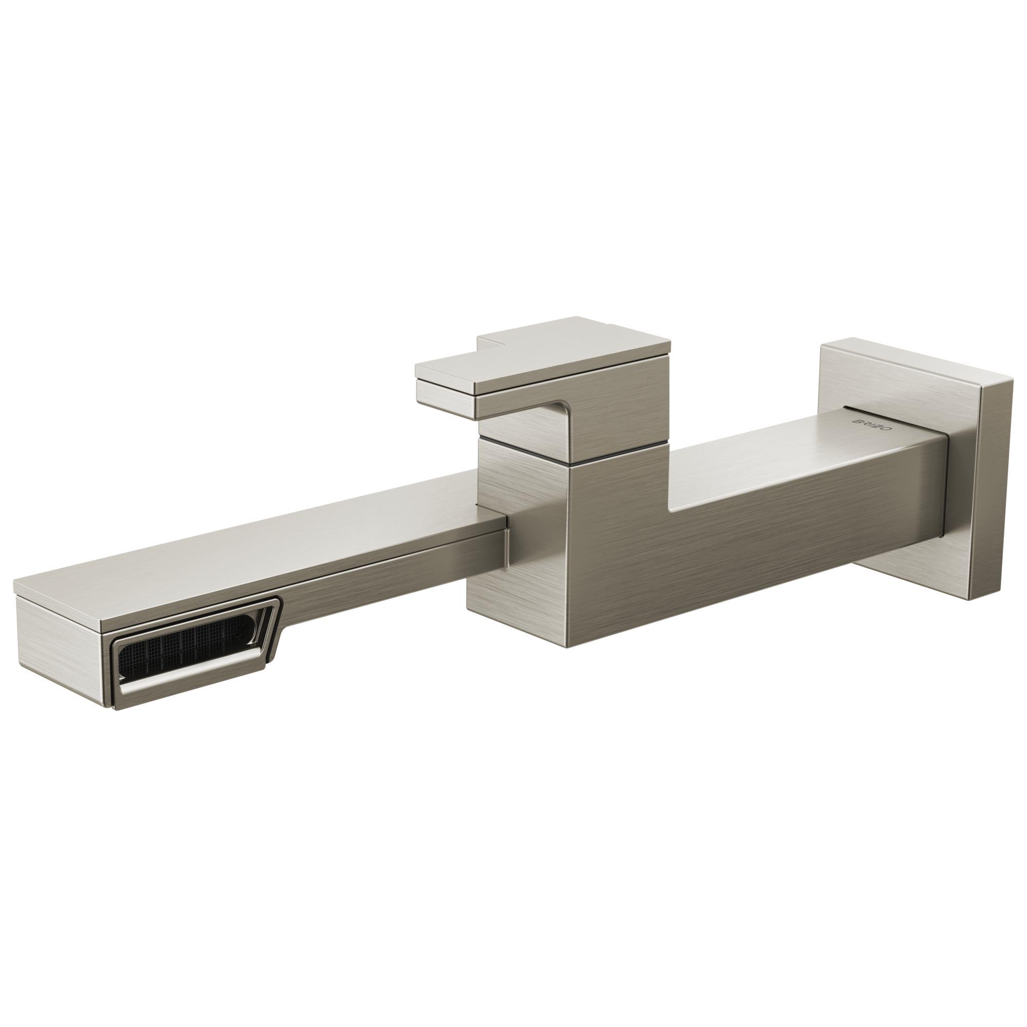 Brizo® T65722LF-NK Frank Lloyd Wright® Lavatory Faucet, Commercial/Residential, 1.2 gpm Flow Rate, Luxe Nickel, 1 Handles
