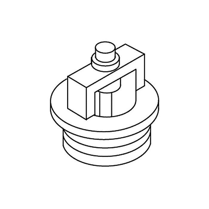 Kohler® 21278 Cap Assembly, For Use With Model K-16137 Bidet Faucet
