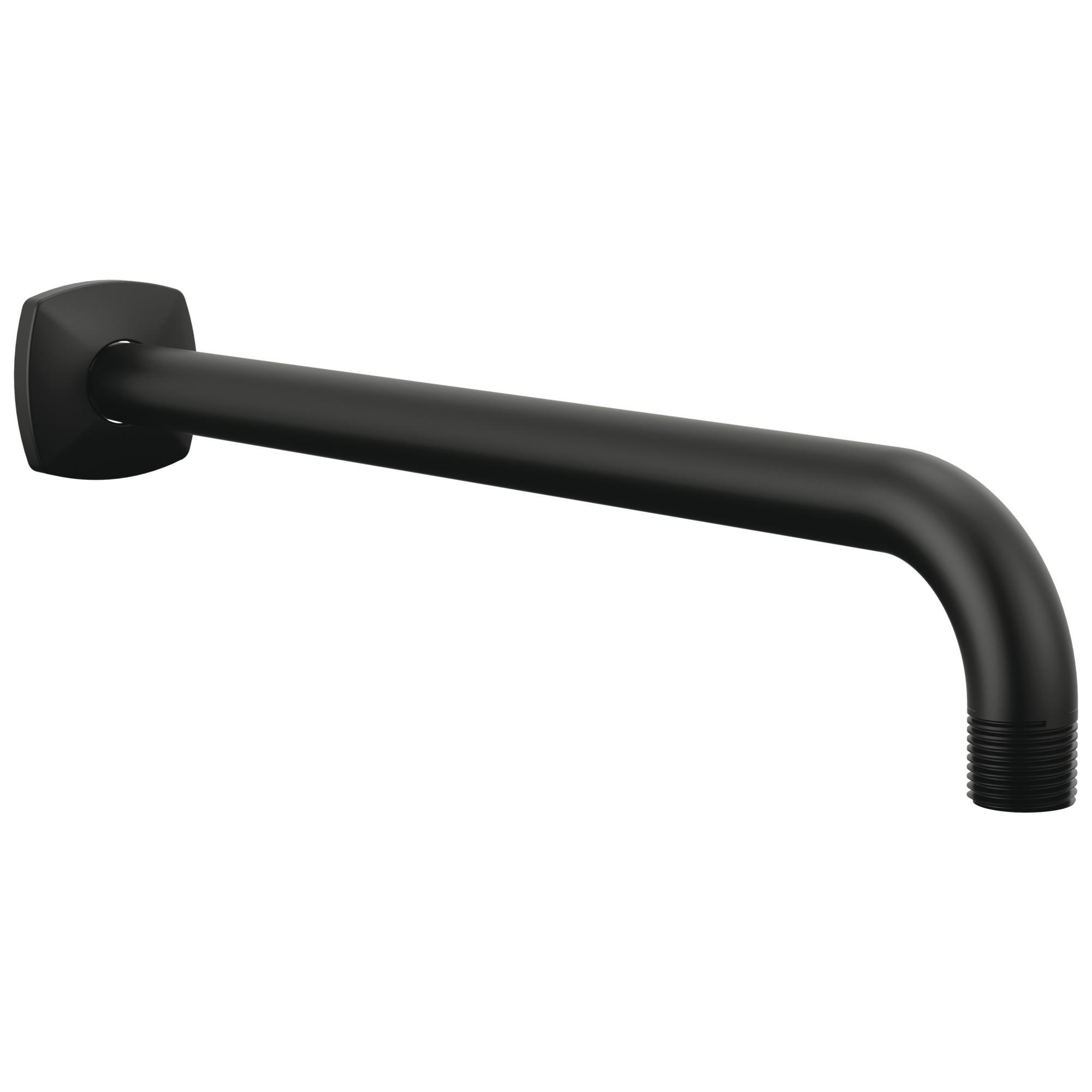 Brizo® 83867-BL Allaria™ Shower Arm & Flange, 13 in L Arm, 1/2 in NPT, Domestic