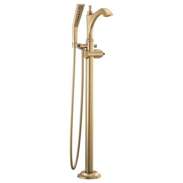 DELTA® T4756-CZLHP-FL Dorval™ Tub Filler Trim, Champagne Bronze, Commercial/Residential
