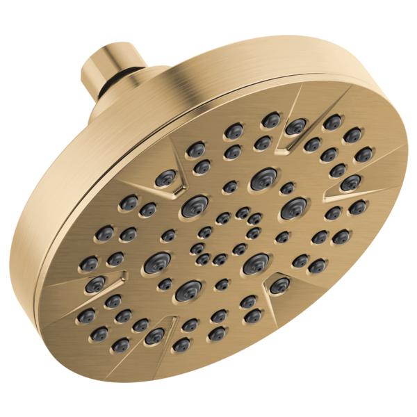 DELTA® 52535-CZ Universal Showering Components Dual Shower Head, 1.75 gpm Max Flow, 5 Sprays, Wall Mounting, Import