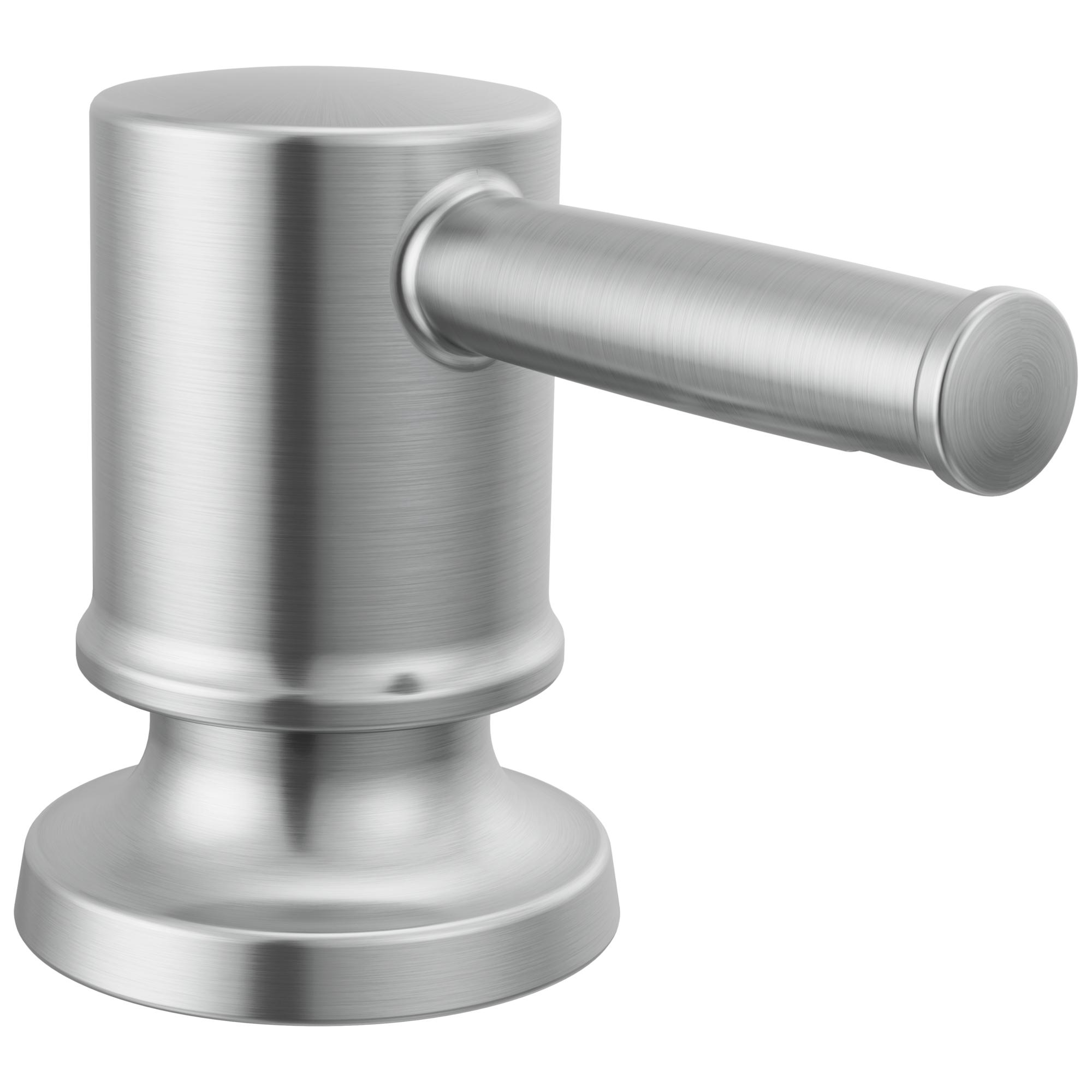 DELTA® RP103432ARPR Renaldi™ Refillable Soap Dispenser, Arctic Stainless, 2.13 in OAL, Brass, Import