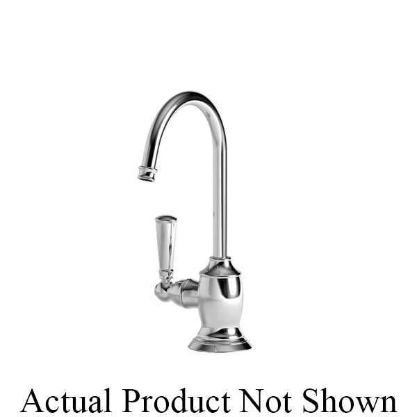Newport Brass® 2470-5613/04 Model 2470-5613 Jacobean Hot Water Dispenser Faucet, 1 gpm Flow Rate, Fixed Spout, PVD Satin Brass, 1 Handles