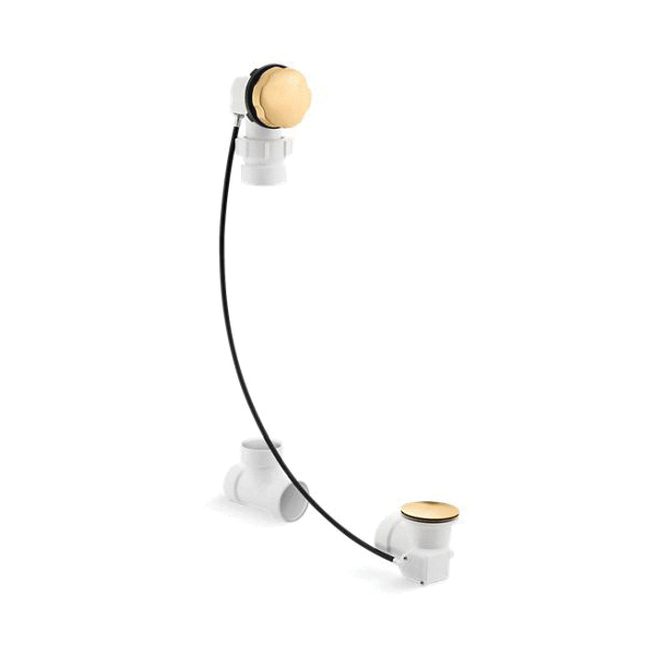Kohler® 7214-2MB K-7214 Clearflo Cable Bath Drain