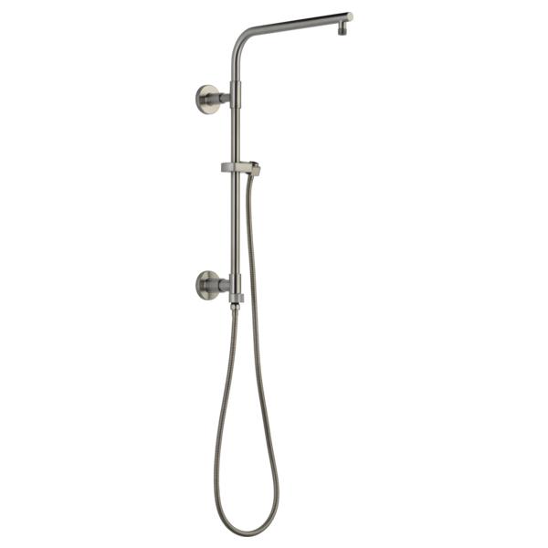 DELTA® 58810-SS-PR Universal Showering Components Round Shower Column, 26 in Shower Head, 26.44 in L Shower Arm, Import