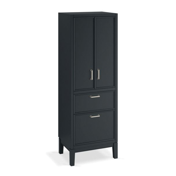 Kohler® 33582-ASB-1WX Winnow™ Linen Tower, 69-7/8 in H x 21-15/16 in W x 18 in D