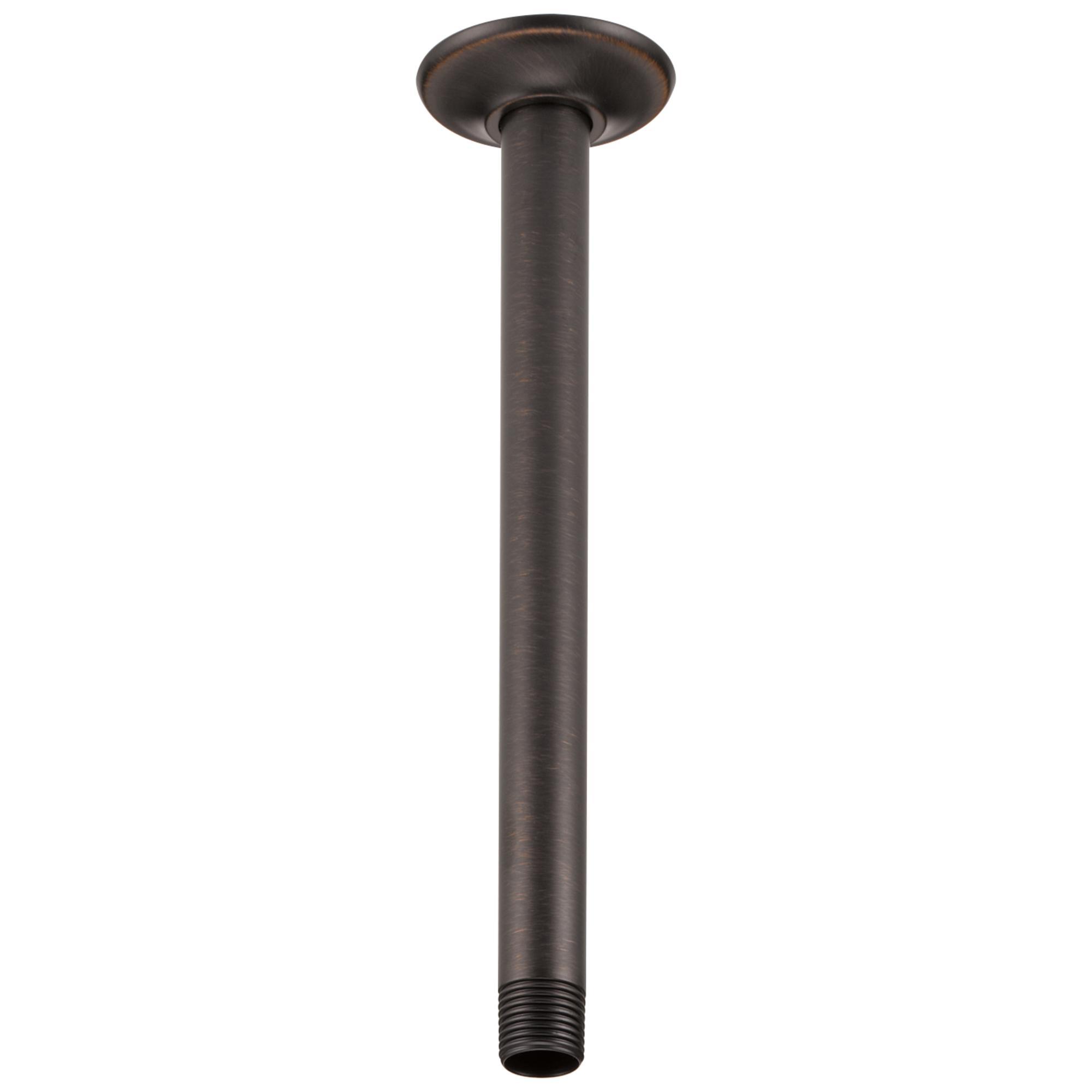 Brizo® RP48986RB Shower Arm, 10 in L, Ceiling Mount, 1/2 in NPT, Import