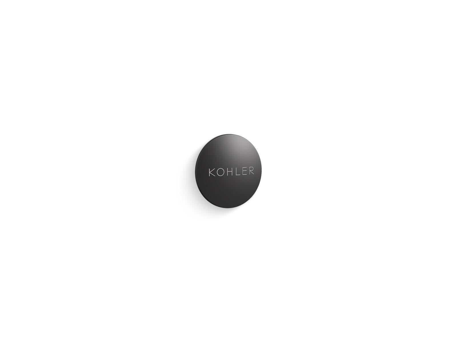 Kohler® 6324-BL Iron Plains® Overflow Cap, Metal