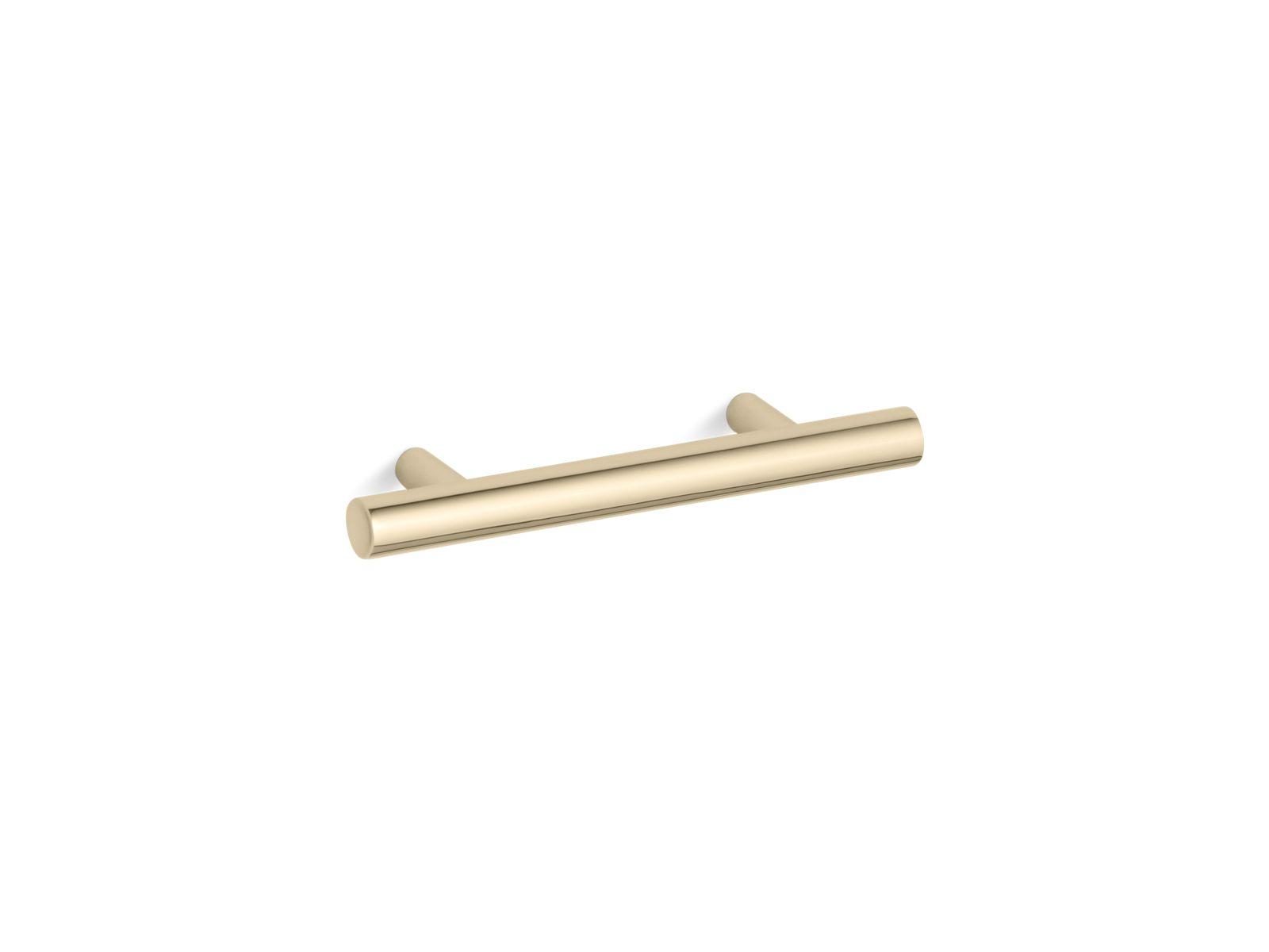 Kohler® 14485-AF 14485 Purist® Cabinet Pull, Metal, Vibrant French Gold