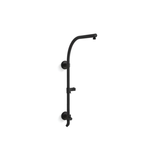 Kohler® 45211-BL HydroRail®-R Arch Shower Column, Wall Mount Installation