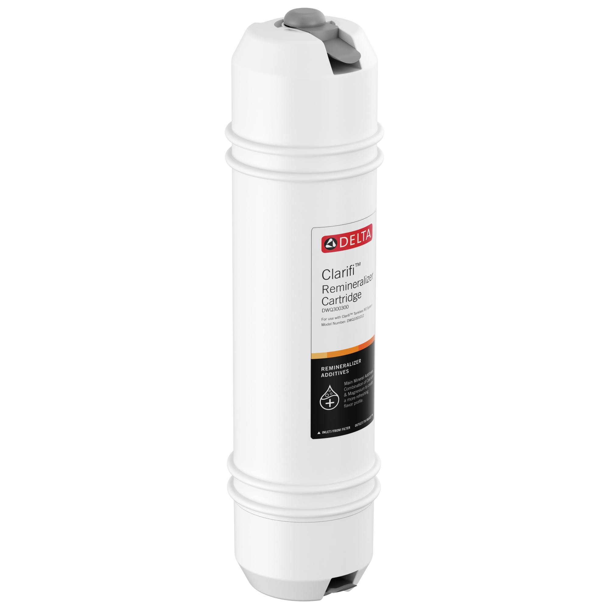 DELTA® DWQ300300 Reverse Osmosis Remineralizer Cartridge, 10.25 in L 2.75 in W 2.75 in H, Plastic, Import