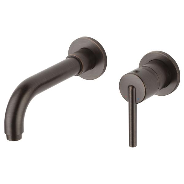 DELTA® T3559LF-RBWL Lavatory Faucet Trim, Trinsic®, Commercial, 1.2 gpm Flow Rate, 4 to 8 in Center, Venetian Bronze, 1 Handles, Pop-Up Drain, Function: Traditional